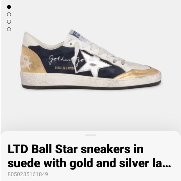 Golden Goose Shoes - SOLD 💙NIB! Limited Edition Ballstar 39!💙